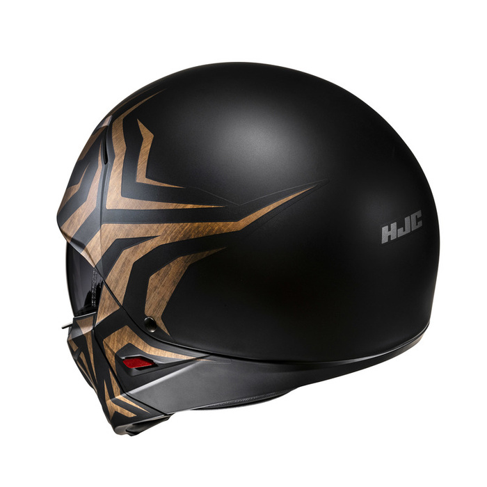 Kask motocyklowy otwarty HJC I20 Thorn czarny/złoty