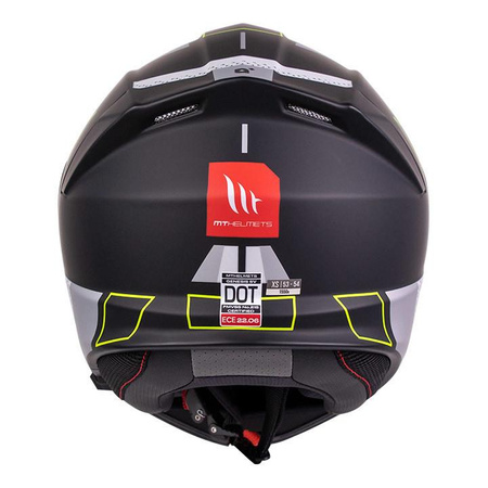 Kask motocyklowy MT GENESIS SV TALO MATT BLACK/GREY czarny szary