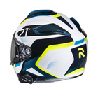 Kask motocyklowy integralny HJC RPHA 71 Hapel niebieski/żółty