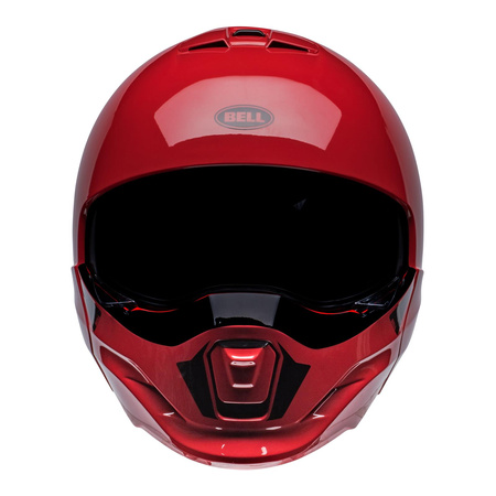 Kask motocyklowy BELL Broozer Duplet czerwony