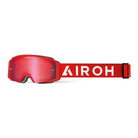 Gogle motocyklowe mx AIROH BLAST XR1 RED MATT czerwony