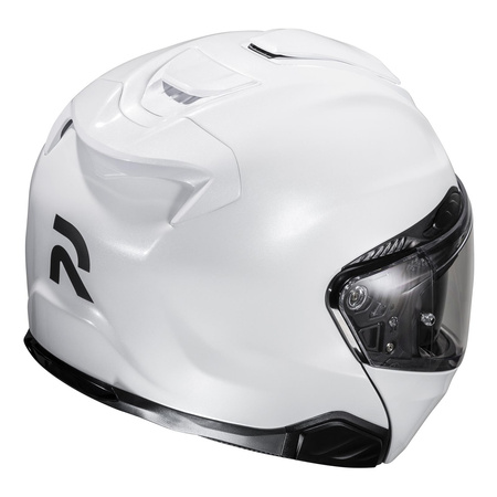 Kask motocyklowy szczękowy HJC RPHA 91 perłowy biały