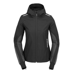 Kurtka motocyklowa damska SPIDI HOODIE ARMOR LIGHT LADY BLACK czarny
