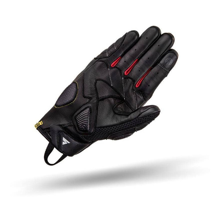 Rękawice motocyklowe miejskie Shima RUSH GLOVES czerwony