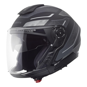 Kask motocyklowy SCHUBERTH J2 ECE SIGMA GREY czarny szary