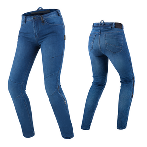 Damskie jeansy motocyklowe Shima METRO niebieski