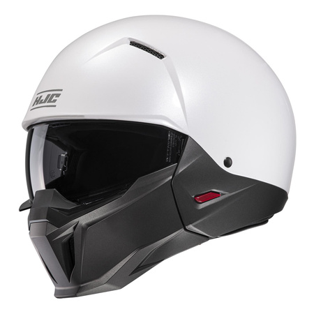 Kask motocyklowy otwarty HJC I20 perłowy biały
