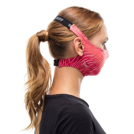 Maska ochronna BUFF Filter Mask Keren Flash Pink