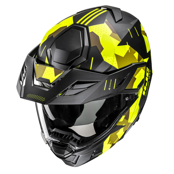 Kask motocyklowy HJC I80 Roki czarny/żółty