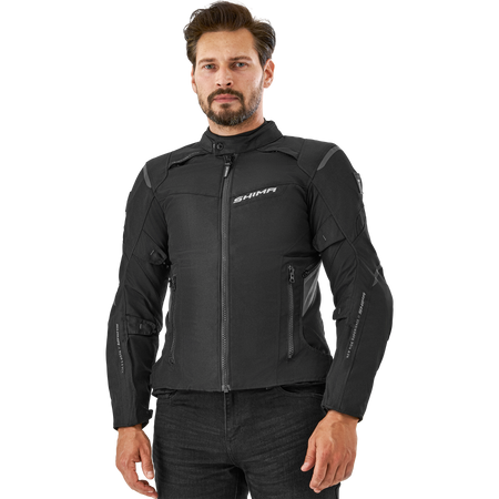 Kurtka motocyklowa tekstylna Shima RUSH 2.0 czarny