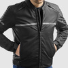 Kurtka motocyklowa tekstylna miejska OZONE RIDER czarna