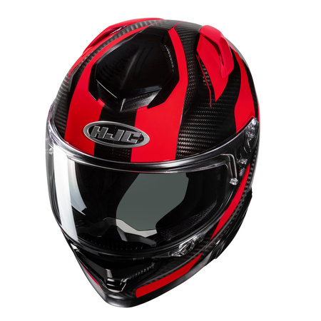 Kask motocyklowy integralny HJC RPHA 71 Hamil Carbon czarny/czerwony
