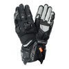Rękawice motocyklowe SECA UKEMI PRO BLACK czarny szary