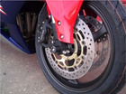 Slidery przedniego zawieszenia R&G do CBR600RR 05-06