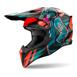 Kask motocyklowy AIROH Wraaap Cyber