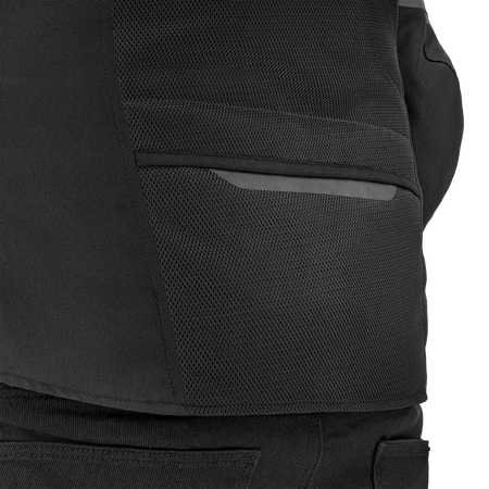 Kurtka motocyklowa tekstylna Shima RUSH 2.0 VENT czarny