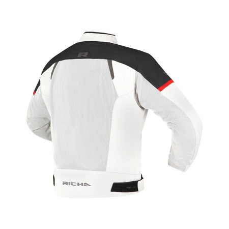 Kurtka motocyklowa tekstylna RICHA AUYAN WP GREY/BLUE/RED szary niebieski czerwony