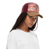 Czapka z daszkiem codzienna BUFF TRUCKER CAP SYKORA MAROON