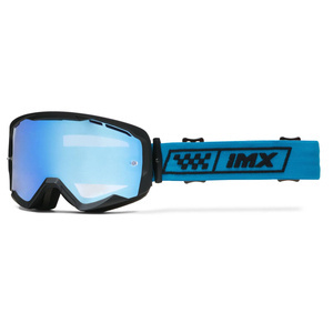 Gogle motocyklowe IMX Endurance Race - Szyba Iridium Blue + Clear (2 szyby w zestawie)
