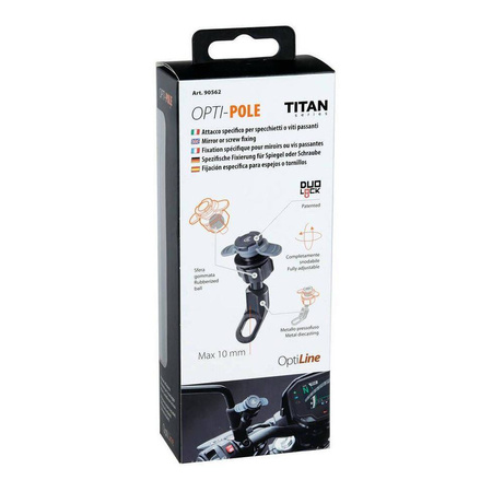 Mocowanie na lusterko lub śrubę LAMPA Titan Opti Pole