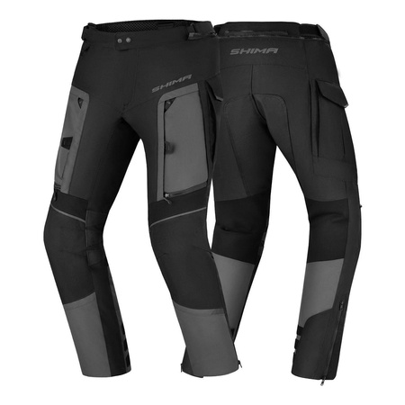 Spodnie motocyklowe tekstylne Shima HERO 2.0 szary