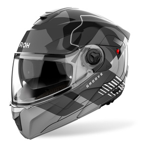 Kask motocyklowy AIROH SPECKTRE GROOVE GREY GLOSS szary