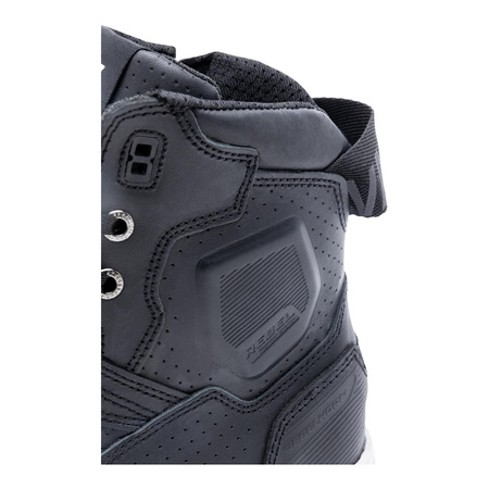 Buty motocyklowe trampki Rebelhorn VANDAL czarny-biały