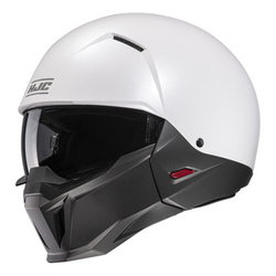 Kask motocyklowy otwarty HJC I20 perłowy biały
