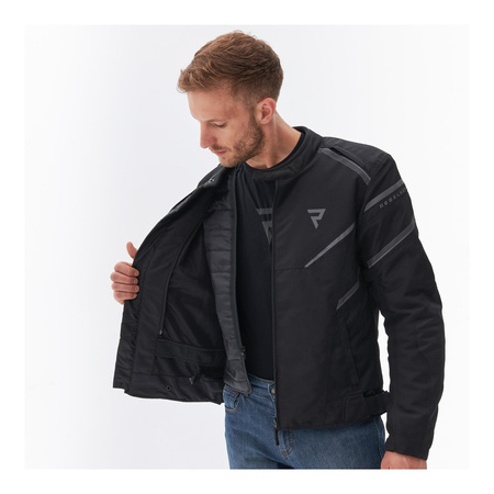 Kurtka motocyklowa tekstylna Rebelhorn SPARK czarny