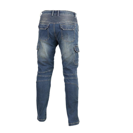 Spodnie jeans SECA SQUARE BLUE niebieski