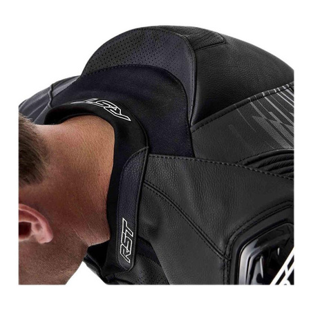 Kurtka motocyklowa skórzana RST TRACTECH EVO D3O BLACK/WHITE czarny biały