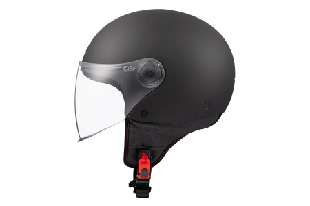 Kask motocyklowy MT STREET S SOLID MATT BLACK czarny mat
