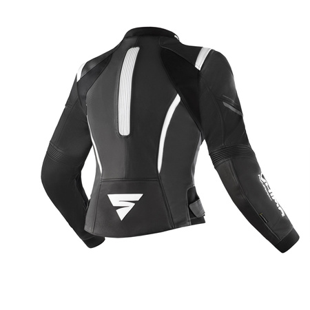 Kombinezon motocyklowy dwuczęściowy damski SHIMA MIURA 2.0 BLACK/WHITE czarny biały