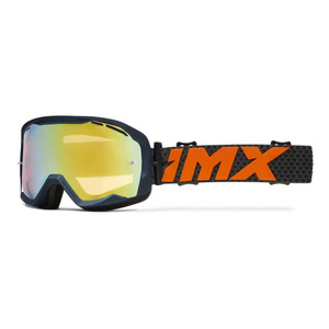 Gogle motocyklowe IMX Endurance Flip - Szyba Iridium Gold + Clear (2 szyby w zestawie)