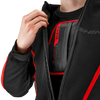 Kurtka motocyklowa tekstylna miejska Shima MESH PRO 2.0 czerwony