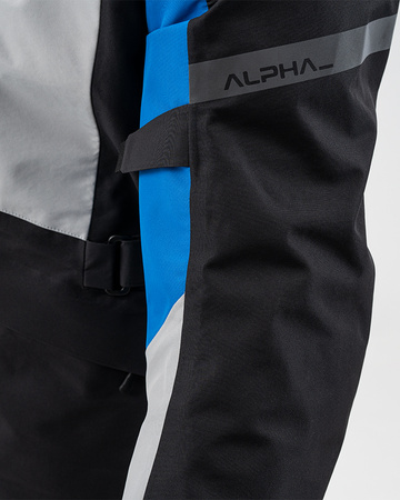 Kurtka motocyklowa tekstylna turystyczna/miejska Shima ALPHA niebieski