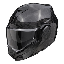 Kask motocyklowy SCORPION EXO-TECH EVO CARBON ONYX BLACK czarny