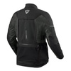 Kurtka motocyklowa tekstylna REVIT SAND 5 H2O BLACK/ANTHRACITE czarny szary