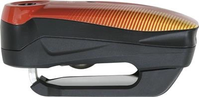 ABUS Blokada tarczy hamulcowej Detecto 7000 RS1 Sonic Red – czarno-czerwona
