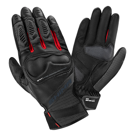 Rękawice motocyklowe miejskie Shima HERO GLV czerwony