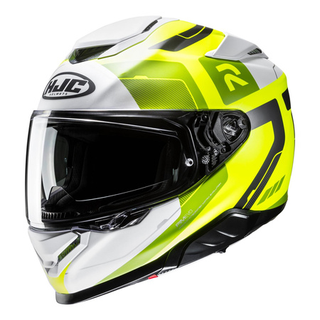 Kask motocyklowy integralny HJC RPHA 71 Cozad żółty/zielony