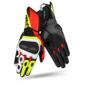 Rękawice motocyklowe Shima ST-3 fluo