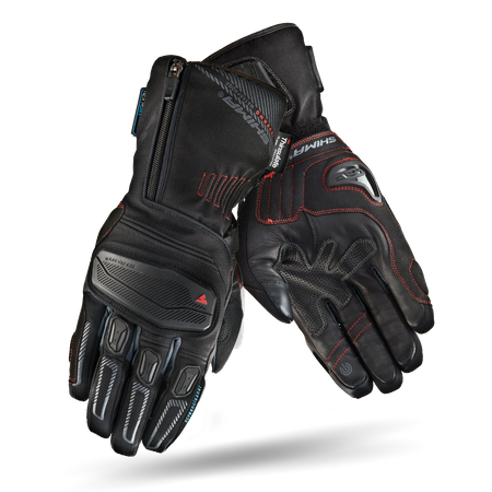 Rękawice motocyklowe turystyczne Shima INVERNO czarny