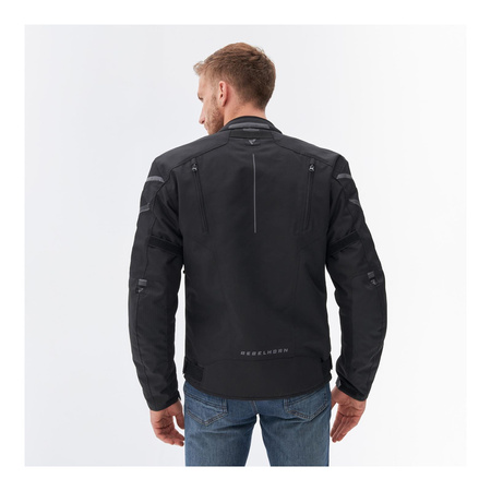 Kurtka motocyklowa tekstylna Rebelhorn SPARK czarny