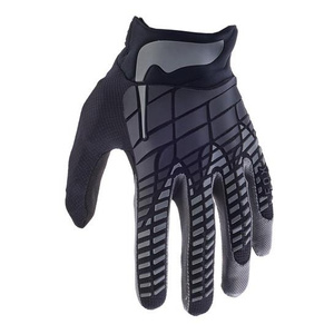 Rękawice motocyklowe rowerowe cross offroad mtb FOX 360 czarny/szary