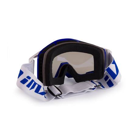 Gogle IMX Sand blue/white - szyba blue iridium + clear (2 szyby w zestawie)