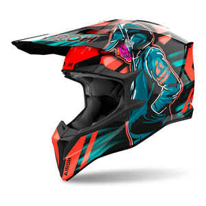 Kask motocyklowy AIROH Wraaap Cyber