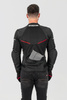 Kurtka motocyklowa tekstylna miejska Shima X-MESH 2.0 czerwony