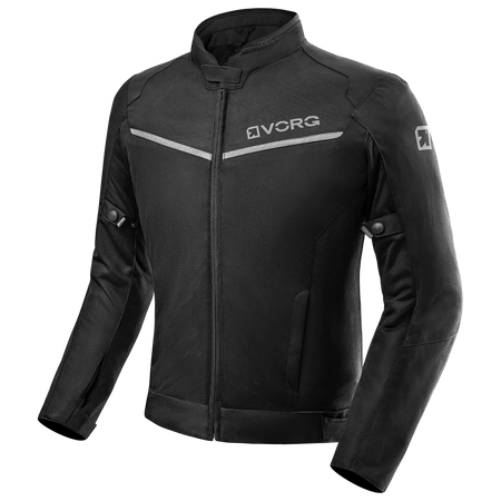 Kurtka motocyklowa VORG NANO BLACK czarny