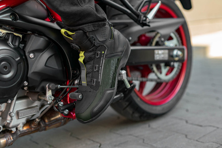 Buty motocyklowe krótkie/miejskie/turystyczne Shima EDGE VENT khaki